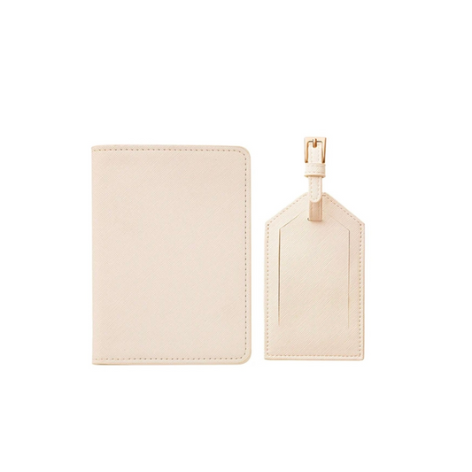Passport and Luggage Tag Set